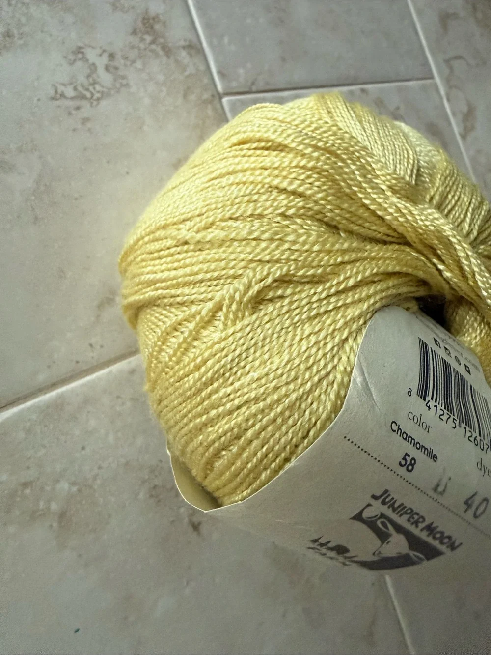 Juniper Moon Farm Findley Yarn - Chamomile Yellow